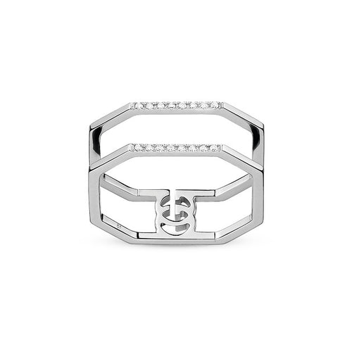 Gucci Anello GG Running YBC357123001 Default Title