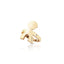 Anello Abbracci bimbo oro giallo-9