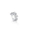 Anello Ghirlande bimbo e bimba oro e diamanti-9