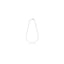 Base Collana Boule 45 cm in Argento 925
