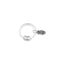 Base Portachiavi Anello Brisé in Argento 925