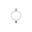 Bracciale Boule elastico con Charm Coccinella in Argento 925 e Smalti
