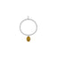 Bracciale Boule elastico con Charm Madonnina Miracolosa in Argento 925 e Smalto Giallo