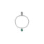 Bracciale Boule elastico con Charm Quadrifoglio Mini Portafortuna in Argento 925 e Smalti