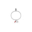 Bracciale Boule elastico con Charms Ferro di Cavallo e Peperoncino Mini Portafortuna in Argento 925 e Smalti