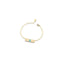 Bracciale Classico rettangolare bimbo oro giallo e diamantino