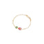 Bracciale Fortuna oro giallo quadrifoglio e civetta