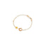 Bracciale Fortuna oro giallo stellina e ferro