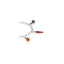 Bracciale Light con Charms Calabria in Argento 925 e Smalti