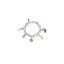 Bracciale Luxury con Charms Emilia Romagna in Argento 925 e Smalti