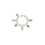 Bracciale Luxury con Charms Liguria in Argento 925 e Smalti