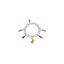 Bracciale Luxury con Charms Pasta in Argento 925 e Smalti