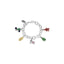 Bracciale Luxury con Charms Sardegna in Argento 925 e Smalti
