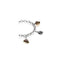 Bracciale Premium con Charms Campania in Argento 925 e Smalti
