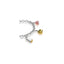 Bracciale Premium con Charms Emilia Romagna in Argento 925 e Smalti