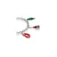 Bracciale Premium con Charms Toscana in Argento 925 e Smalti