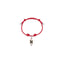 Bracciale in Cotone cerato con Charm Cannolo Siciliano in Argento 925 e Smalti