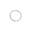 Bracciale uomo Valori bimbo titanio e oro giallo
