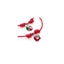 Bracciali in Cotone cerato con Charms Cuore Mela Destro e Sinistro in Argento 925 e Smalti