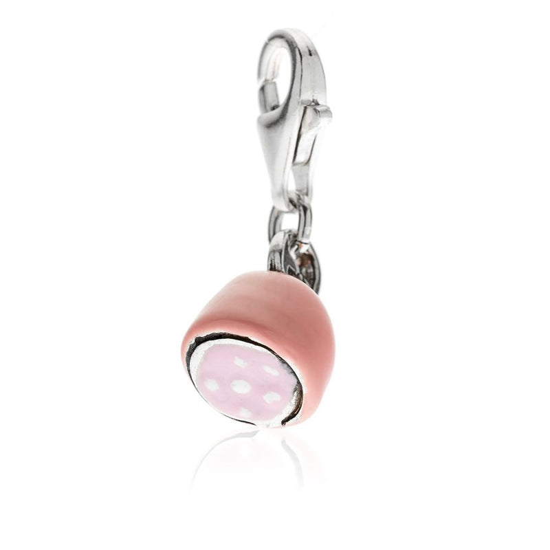 Charm Mortadella in Argento 925 e Smalti Default Title