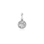 Charm1 Lira Arancia Moneta in Argento 925