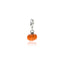 Charm Zucca in Argento 925 e Smalti