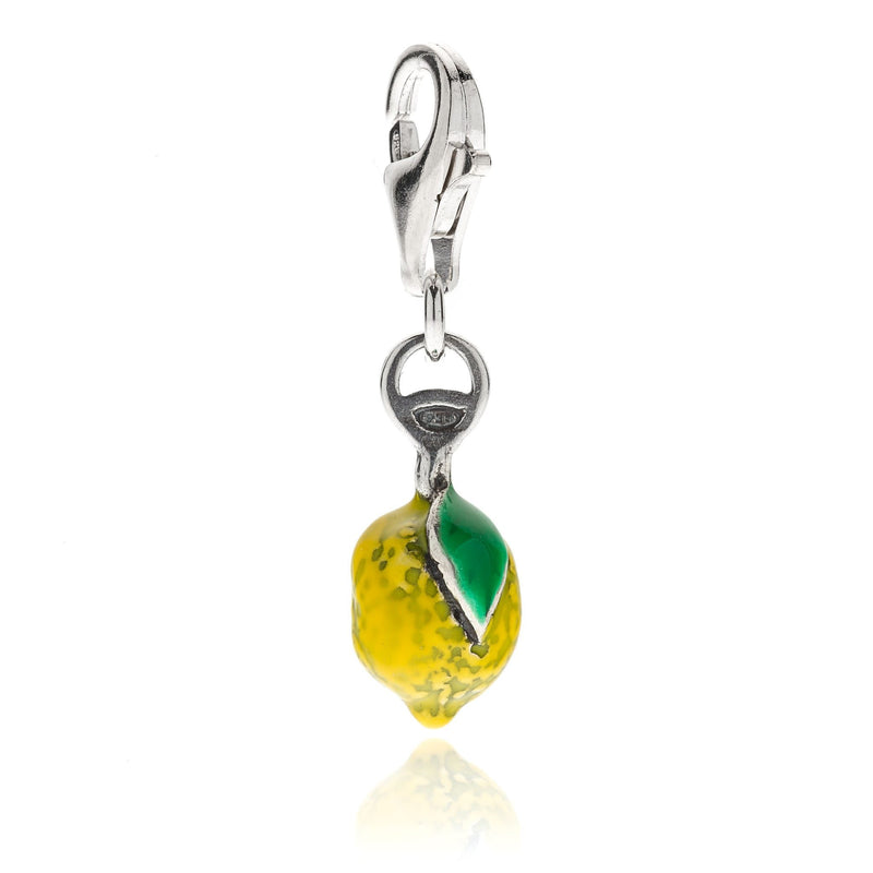 Charm Limone in Argento 925 e Smalti Default Title