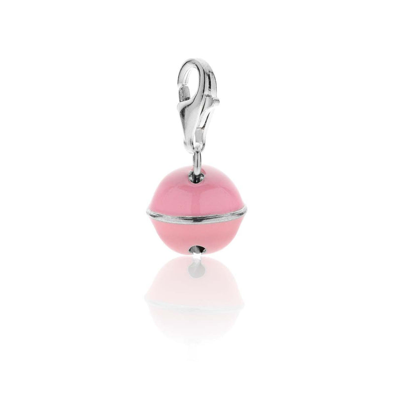 Charm Sonaglino in Argento 925 e Smalto Rosa Default Title