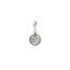 Charm 5 Lire Delfino Moneta in Argento 925