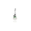 Charm Burrata in Argento 925 e Smalti