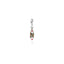 Charm Cannolo Siciliano in Argento 925 e Smalti