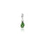 Charm Carciofo Spinoso in Argento 925 e Smalti
