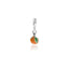 Charm Clementina in Argento 925 e Smalti