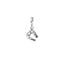 Charm Ferro di Cavallo in Argento 925