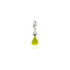 Charm Fico al miele in Argento 925 e Smalti