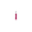 Charm Nappina in Cotone Fucsia e Argento 925
