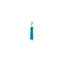 Charm Nappina in Cotone Turchese e Argento 925