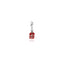 Charm 'Nduja in Argento 925 e Smalti