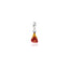Charm Prosciutto in Argento 925 e Smalti