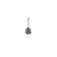 Charm Pulcinella in Argento 925