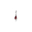 Charm Radicchio in Argento 925 e Smalti