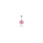 Charm Sonaglino in Argento 925 e Smalto Rosa