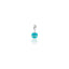 Charm Sonaglino in Argento 925 e Smalto Turchese