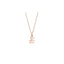 Ciondolo Briciole bimba oro rosa e diamante