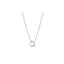Collana Lock Your Love moschettone cuore argento
