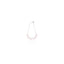 Collana Rolò Mini 45cm con 9 Charms Peperoncino Mini Portafortuna in Argento 925 e Smalto Rosso