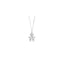 Pavé micro-setting bimbo piccolo oro bianco