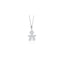 Pavé micro-setting bimbo oro bianco